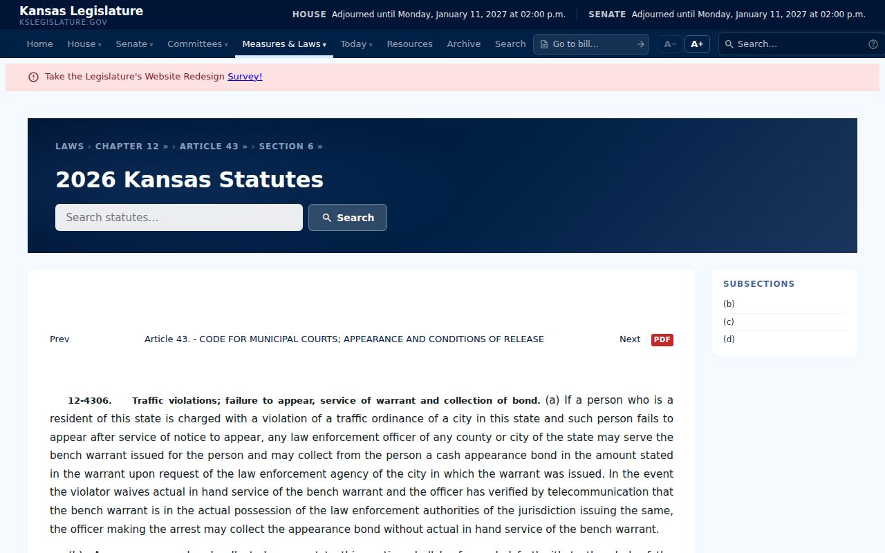 Edwards County court record appearance bond law