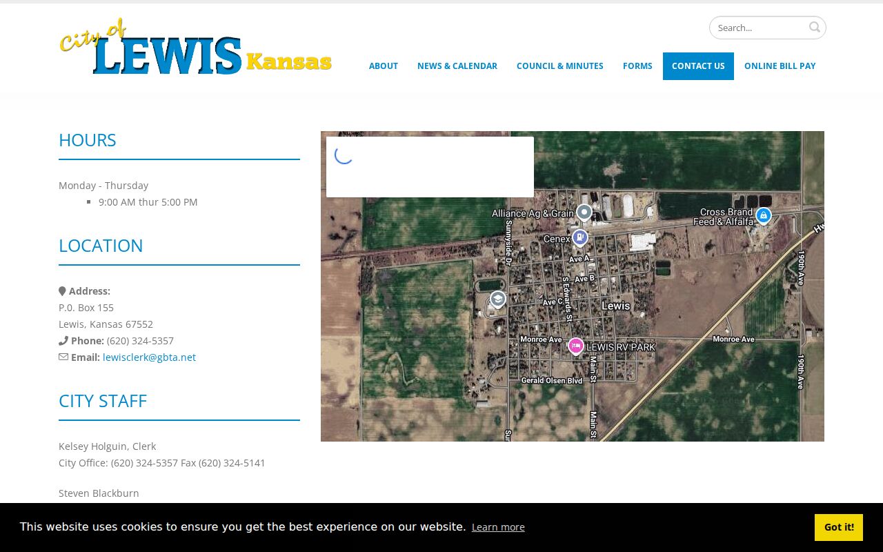 Lewis court docket city clerk contact page